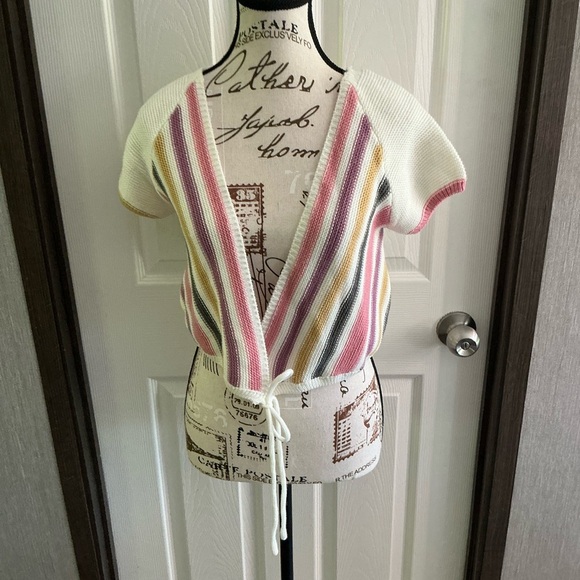 Like New SHEIN Cream Knit Sweater Size Large - Picture 1 of 7